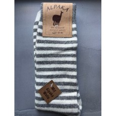 Wit-grijs gestreept | maat 43-46